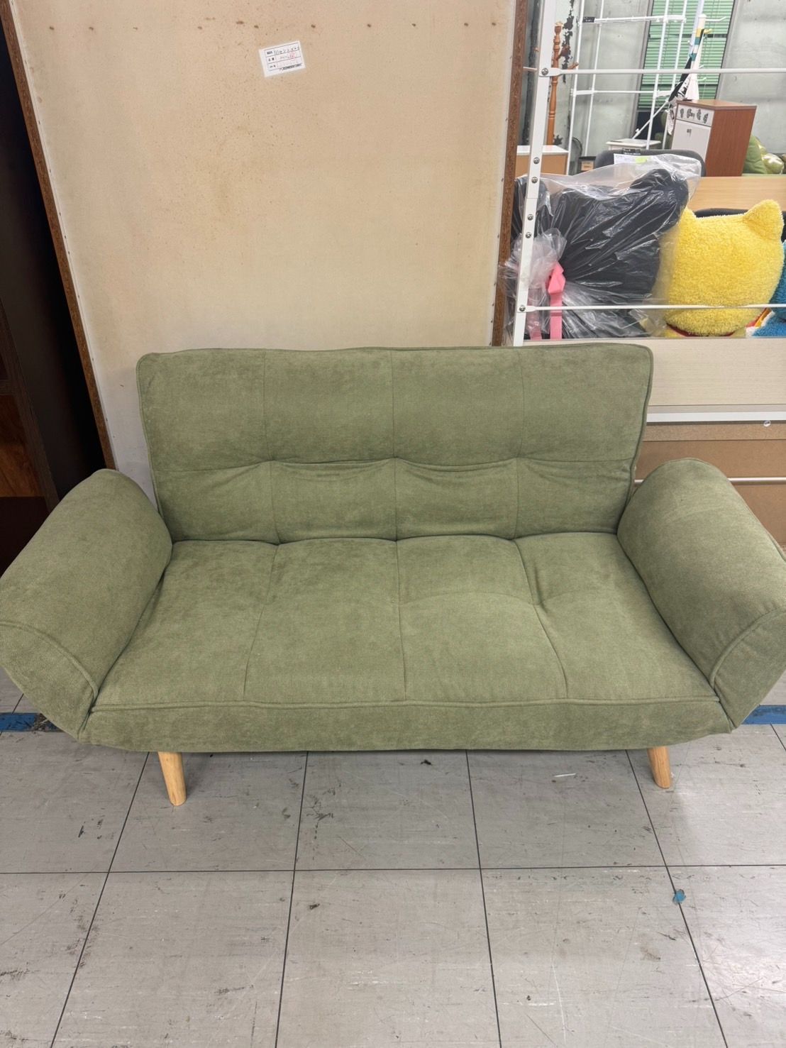 アームレス２人掛けソファー ラブソファー コンパクトソファ（1266） アームレス2人掛けソファー ラブソファー コンパクトソファ（1266