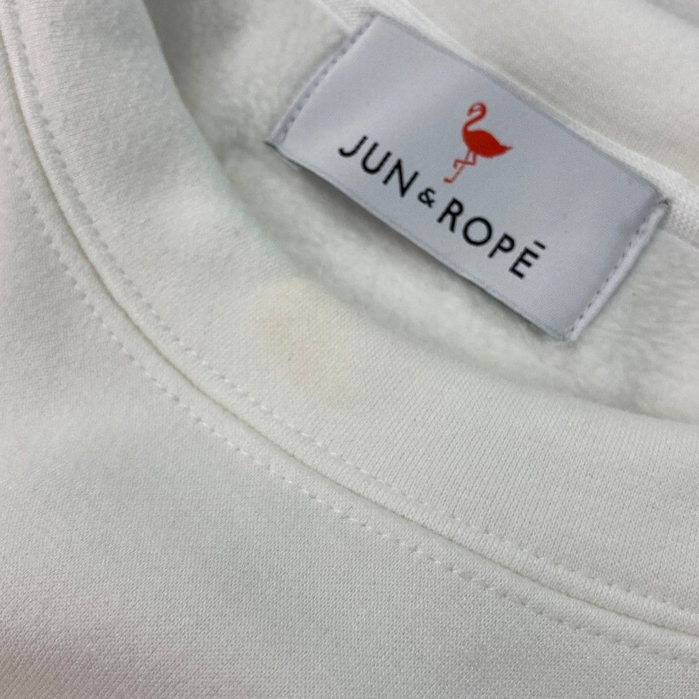 サイズ：M JUN&ROPE ジュン アンド ロペ 裏起毛 スウェットトレーナー