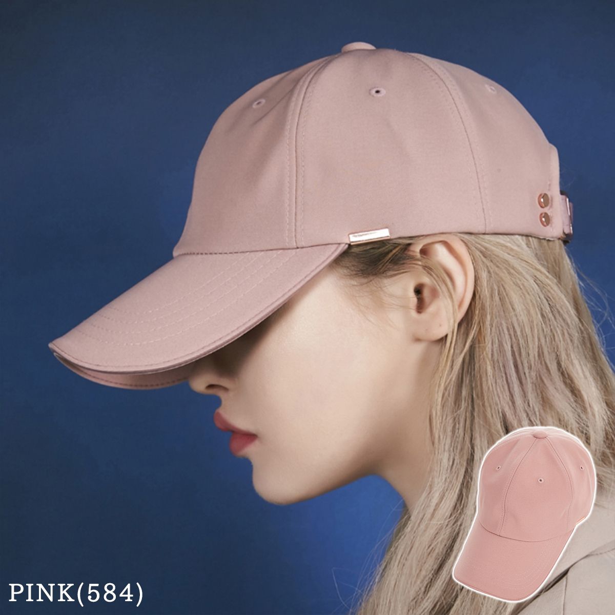 韓国アイドル着用キャップ/ヴェルタム【人気】 キャップ 新品】バザール キャップ VARZAR Rose gold double link over