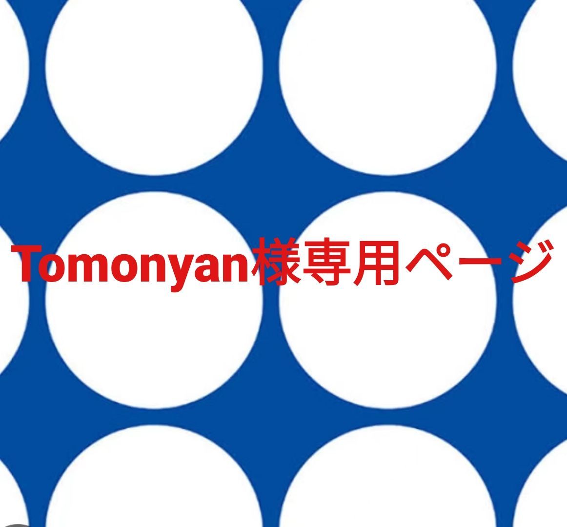 Tomonyan様専用ページです。