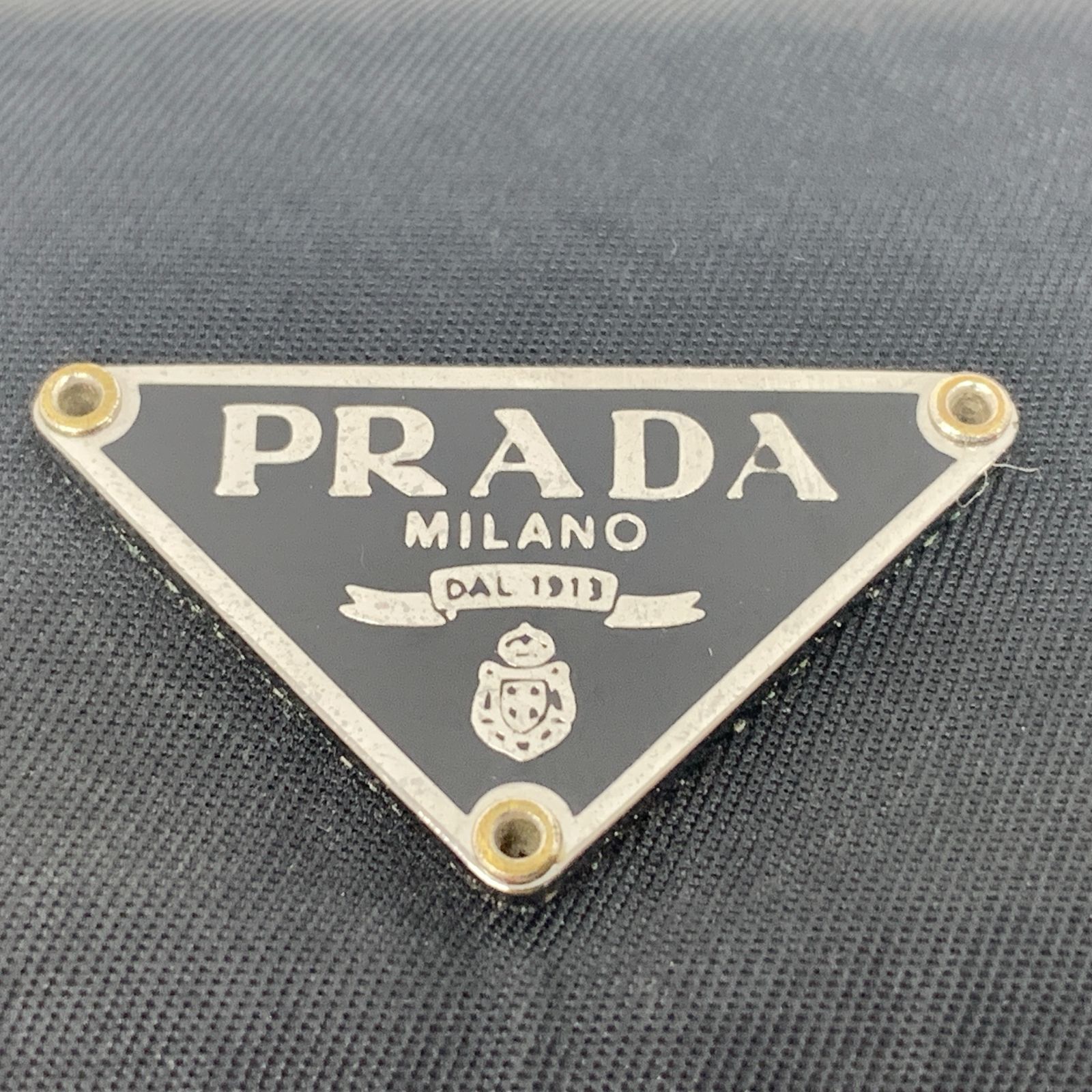 KA1【中古品】PRADA プラダ キーケース ナイロン ブラック