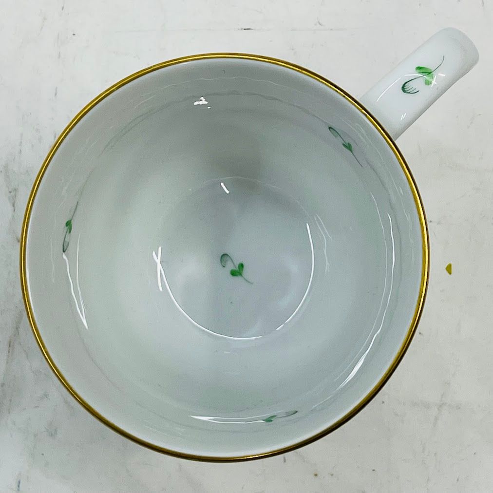  ヘレンド Herend AV アポニーグリーン 1729 0 00 マグ 25 L ラージ マグカップ コーヒー ティーカップ