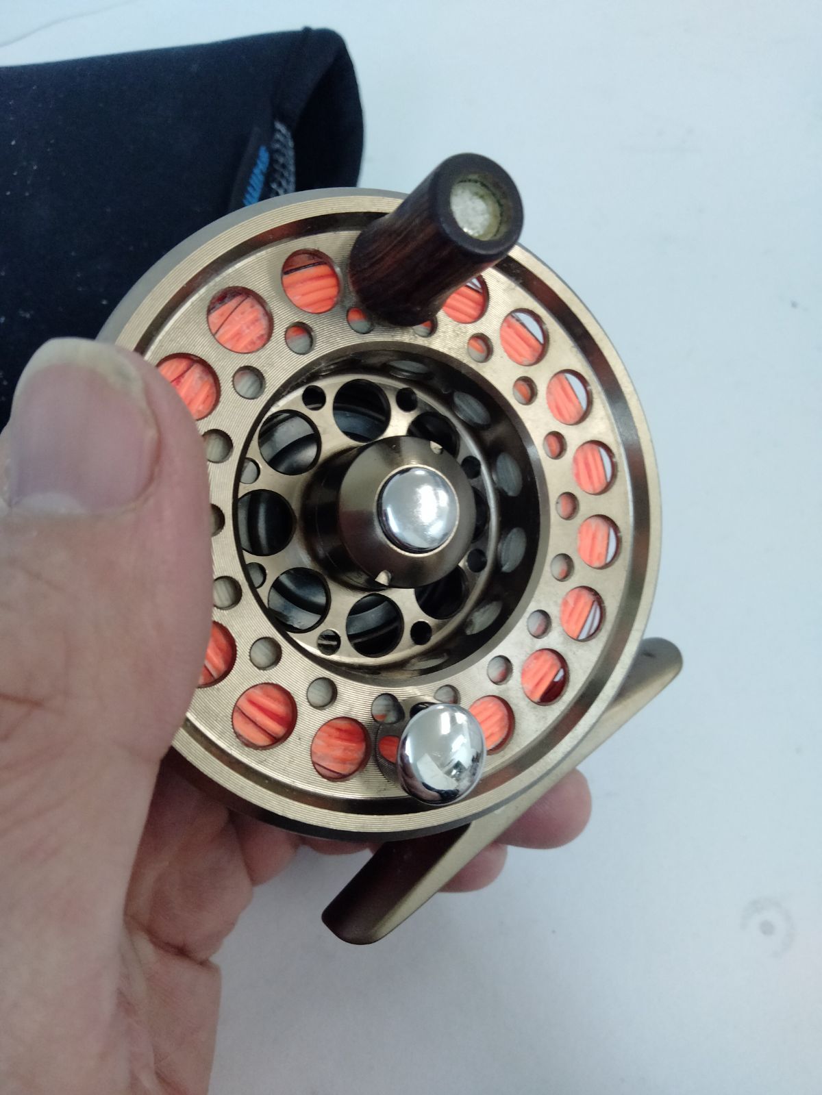 SHIMANO フライリール FREESTONE LA 3・4 手動で動かせる部分のみ確認