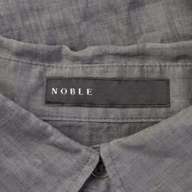 ノーブル NOBLE 24SS ラミーレギュラーフィットシャツ ブラウス