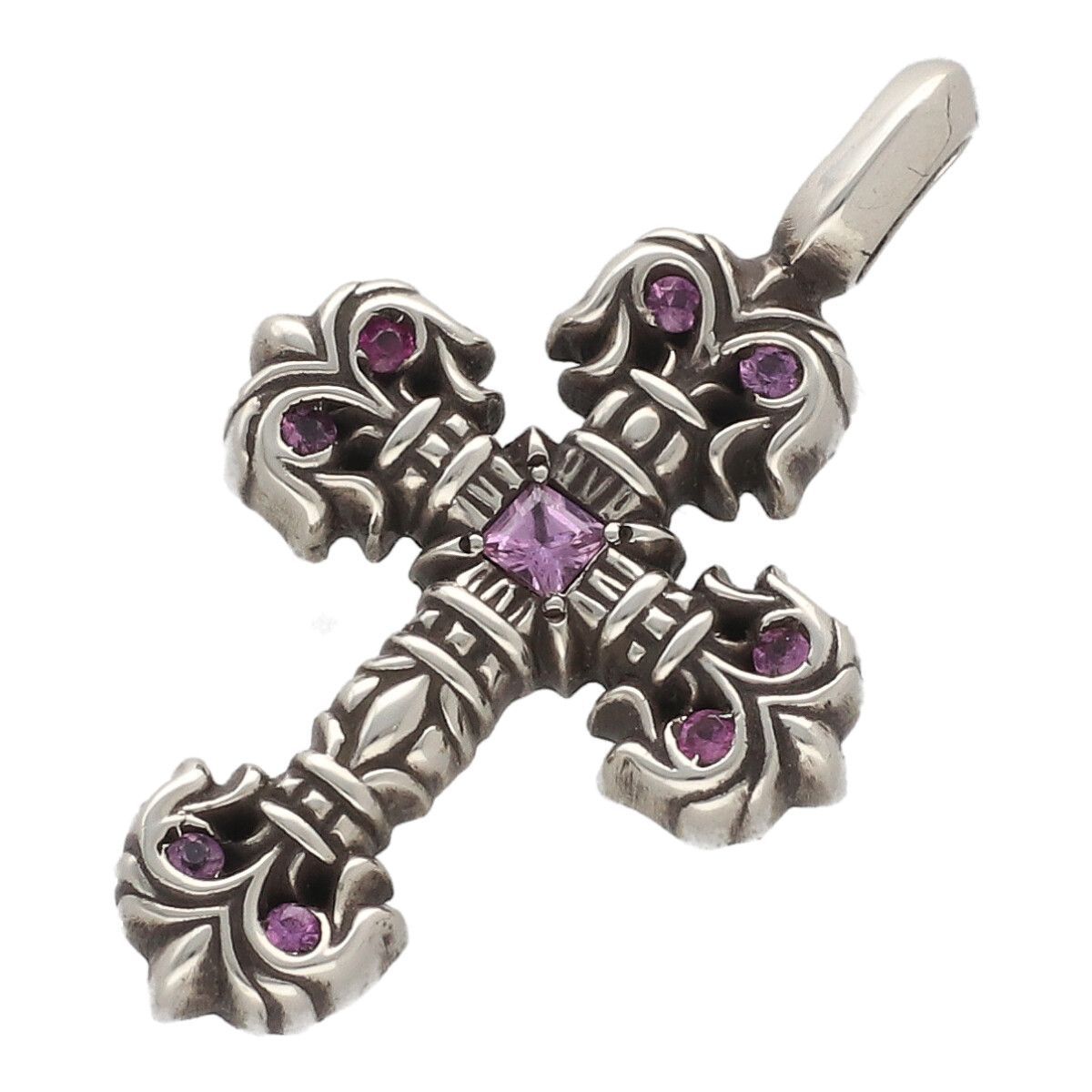 中古】 CHROME HEARTS クロムハーツ タイニーフィリグリークロス
