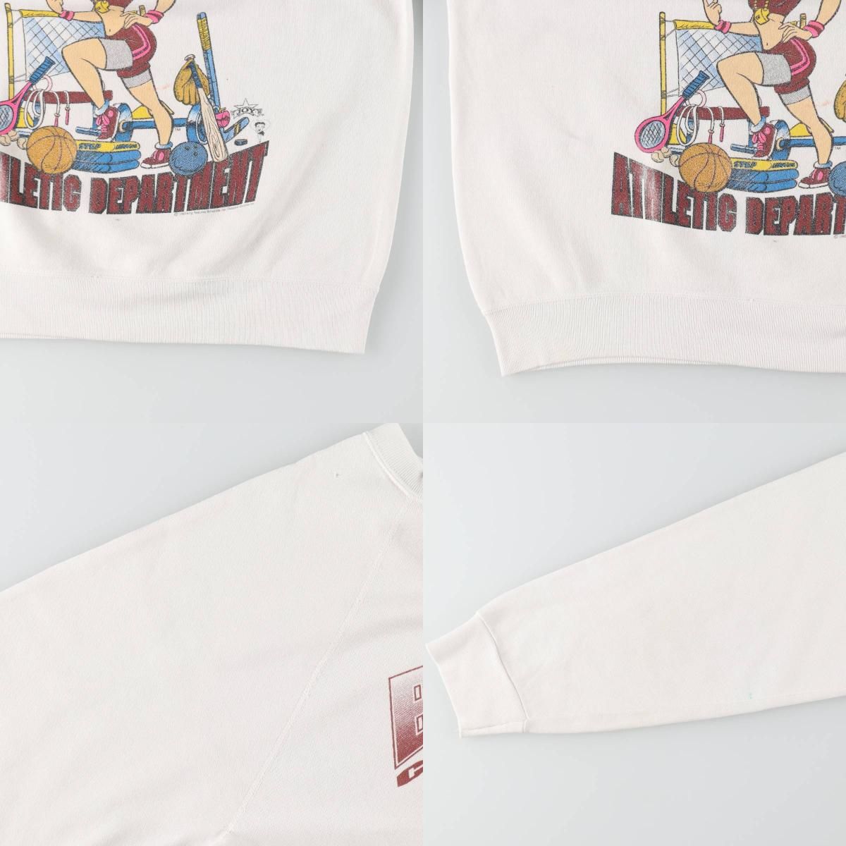 古着 90s TULTEX BETTY BOOP USA製 スウェット Vintage 90s Betty Boop Wild Thing Crew Neck Sweatshirt Size