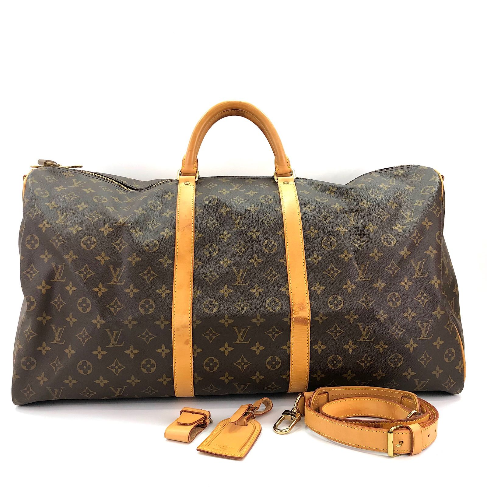 LOUIS VUITTON モノグラム キーポルバンドリエール60 ボストンバッグ