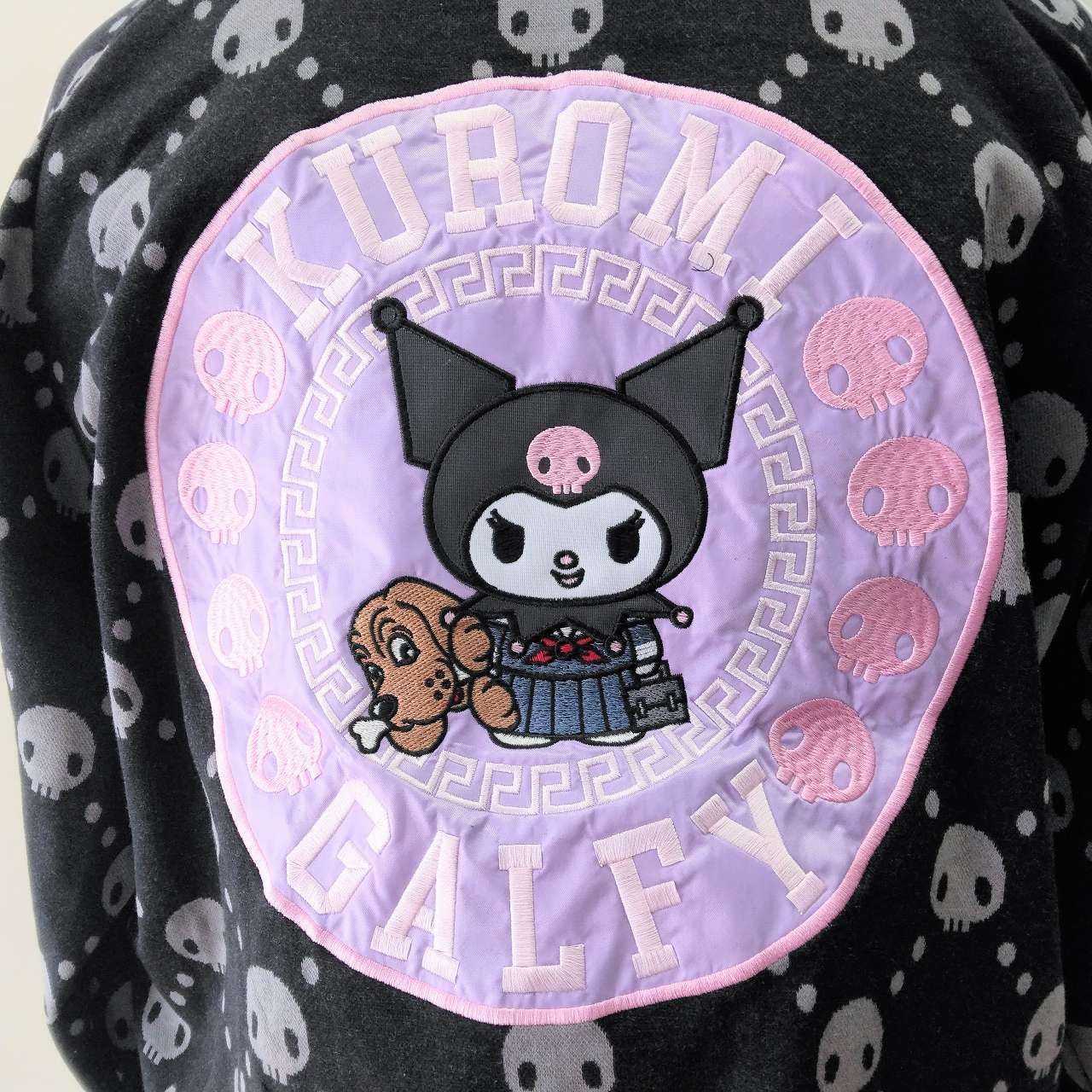 クロミ × ガルフィー ガルフィーセットアップL クロミ×GALFY(ガルフィー) ドクロだらけセットアップ - Pink
