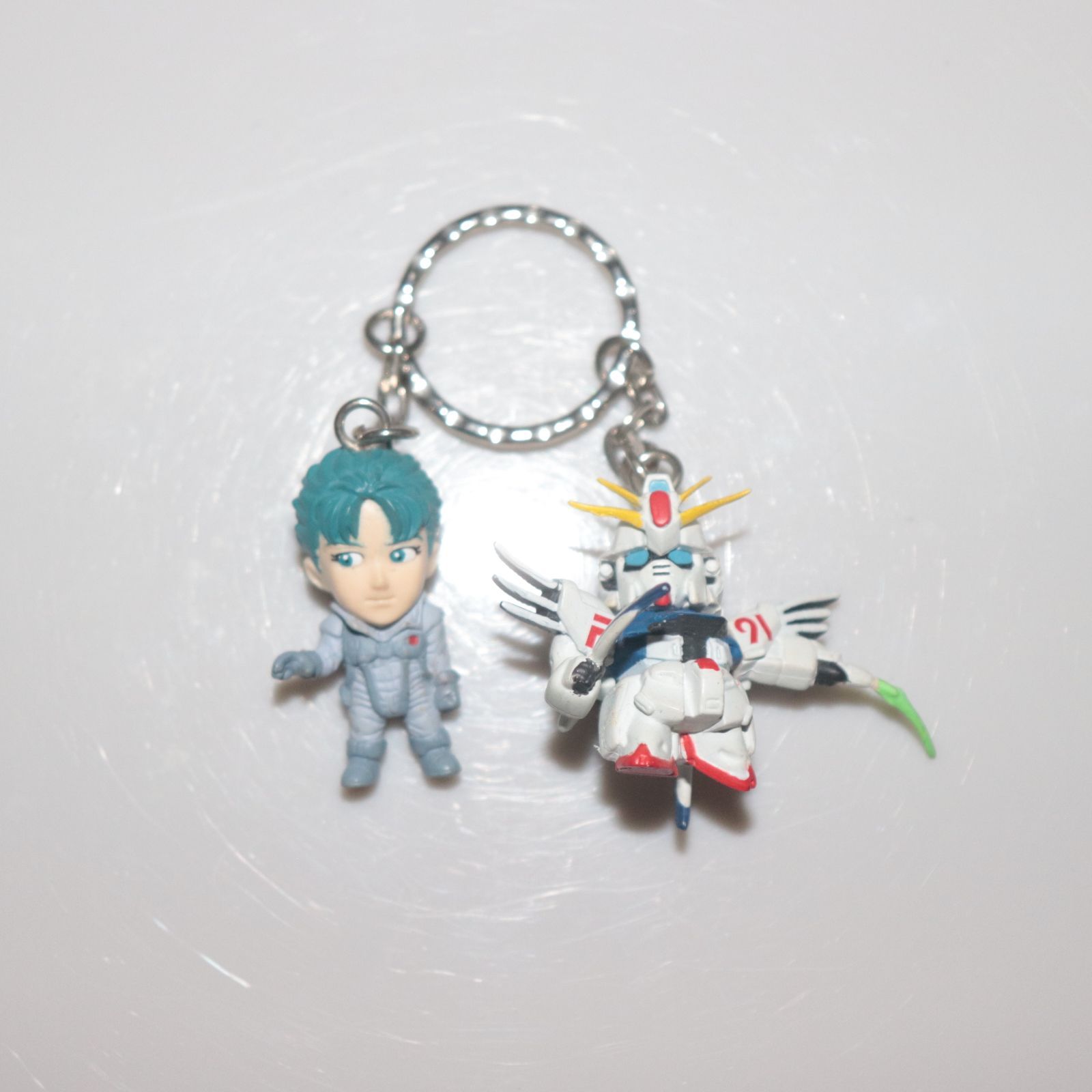 ガンダム ニュータイプパイロット&MSキーホルダー全5種フルコンプセット ガンダム ニュータイプパイロット&MSキーホルダー全5種