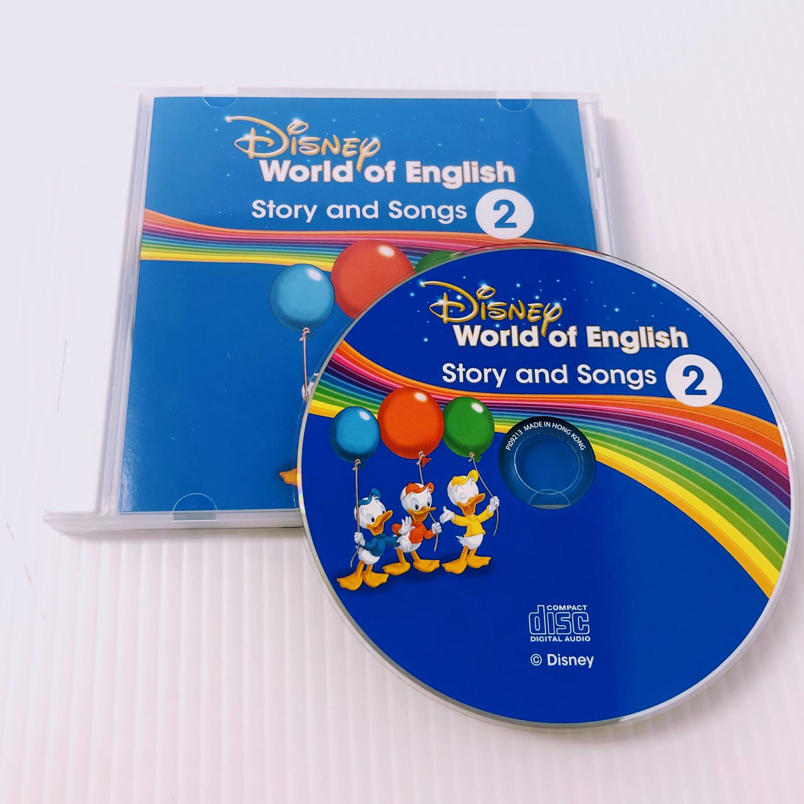 ディズニー英語システム ストーリーアンドソングス CD 2巻 英語教材