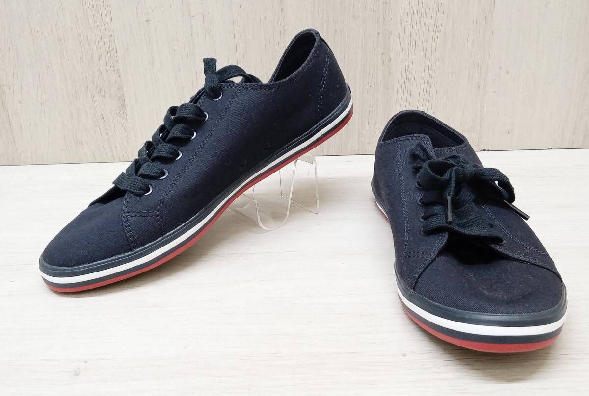 FRED PERRY/フレッドペリー/スニーカー/B7259-608/KINGSTON TWILL/ローカットスニーカー/ブラック系/UK7/US8
