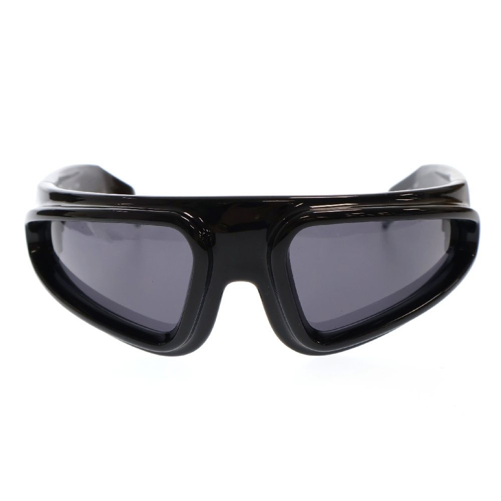 【RICK OWENS】 ライダーサングラス ブラック リックオウエンス Rick Owens (リックオウエンス) 24SS RYDER ライダー サングラス