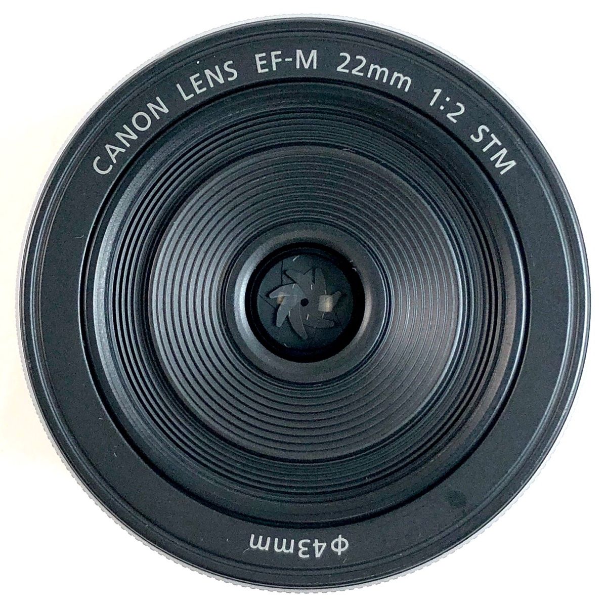 キヤノン Canon EF-M 22mm F2 STM シルバー 一眼カメラ用レンズ