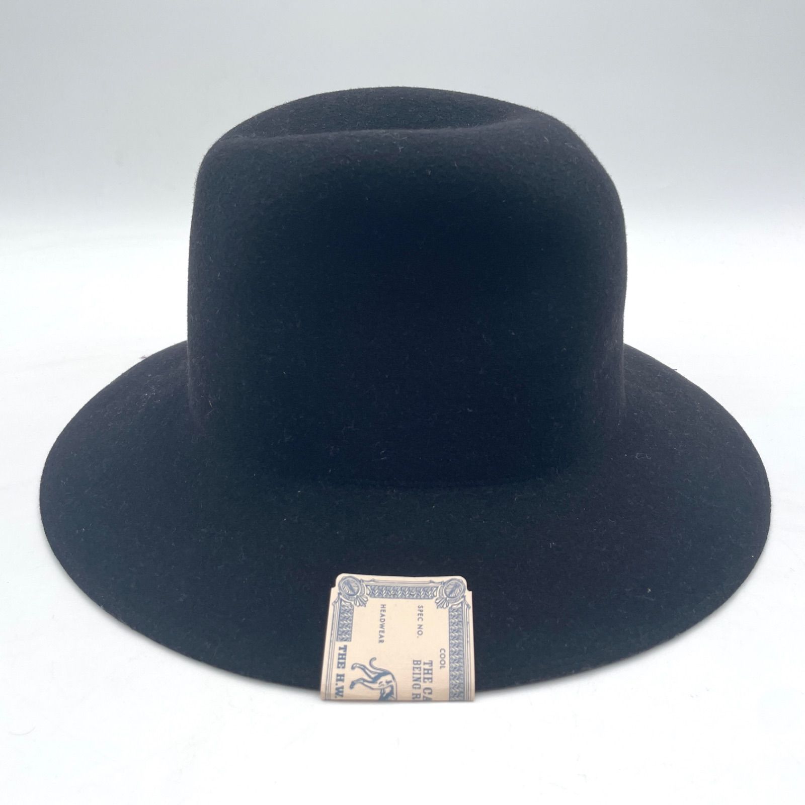 THE H.W.DOG-CO. ドッグアンドコー HAT トラベラーズハット 38 D-00047 ウール ブラック系