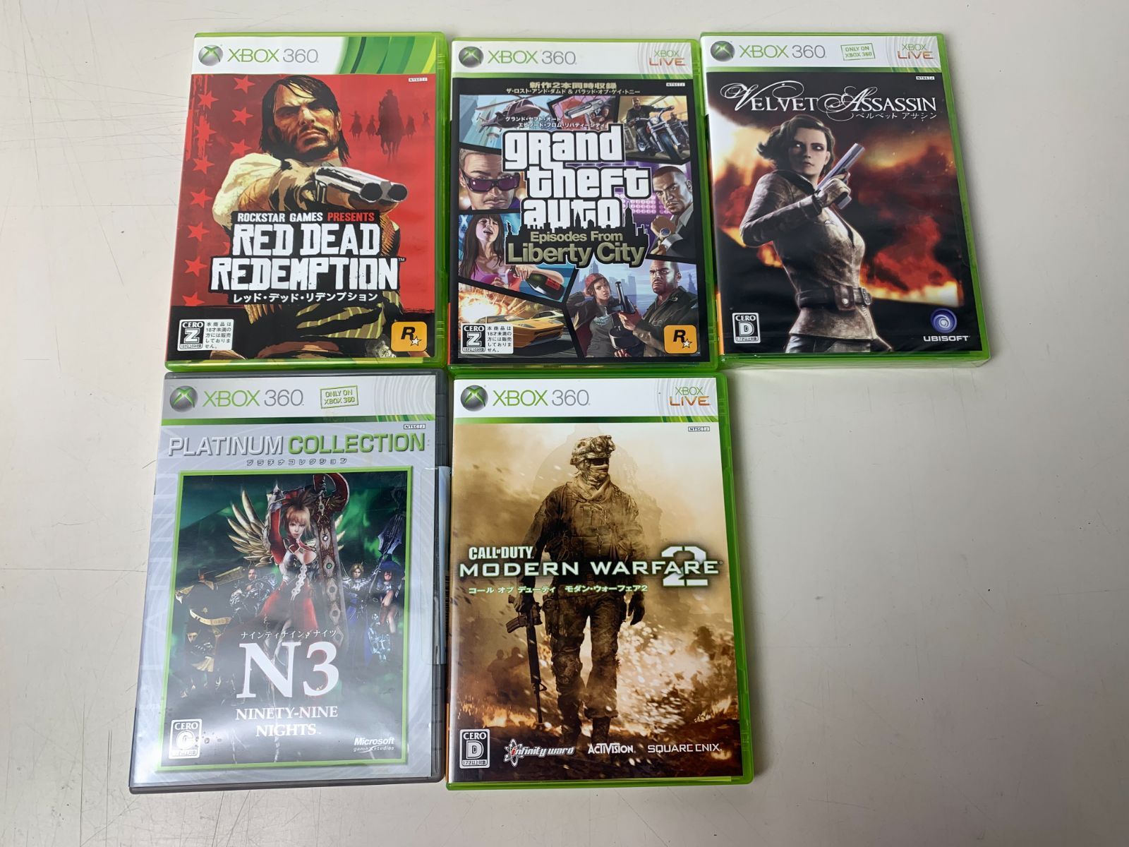 Xbox 360 ゲームソフト まとめ売り11本