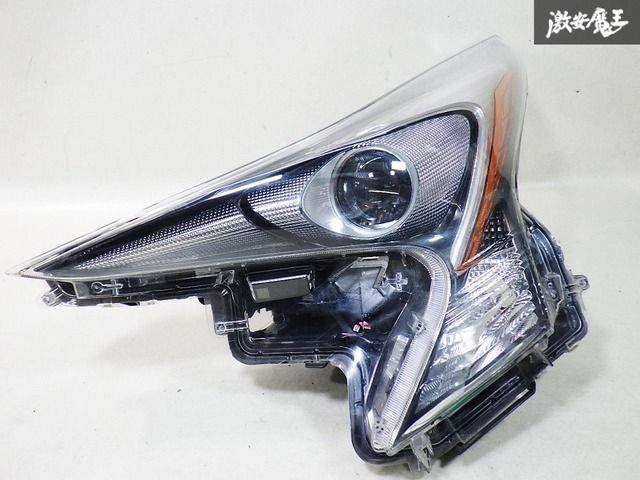ステー損無 プリウス 50ZVW50後期 ヘッドライト ブラック 打刻c1 トヨタ 純正 ZVW50 ZVW51 ZVW55 50 プリウス 前期 LED ヘッド