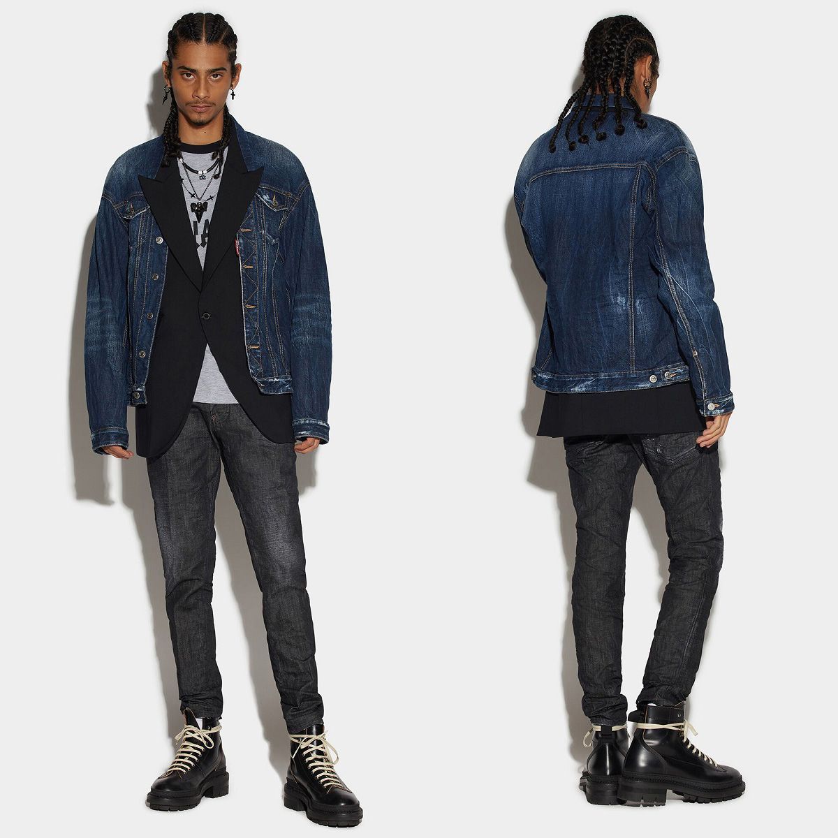 DSQUARED2 ディースクエアード S74LB1228 S30357 ブラック