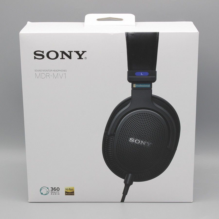 新品】SONY MDR-MV1 ブラック モニターヘッドホン ソニー 本体 - メルカリ