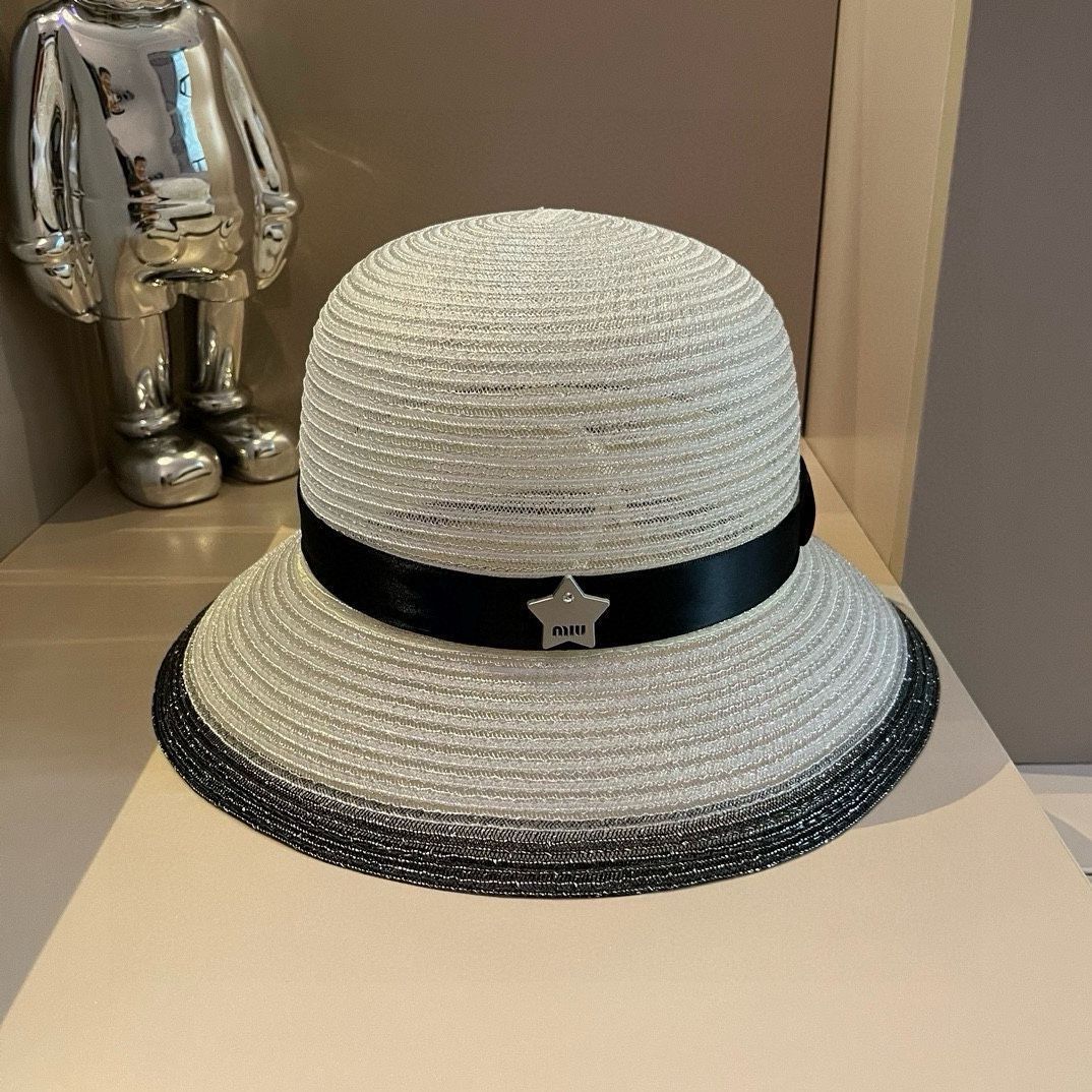 ミュウミュウ オーガンジーボウルハット｜