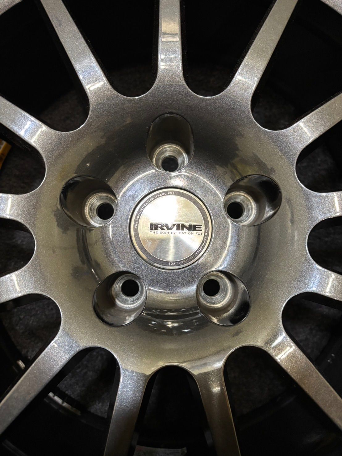  IRVINE 18インチ 8 J 32 112 5 H アルミホイール 4本 BMW 3シリーズ 4シリーズ アウディQ 3 等 2 I 172 18インチ ホイール