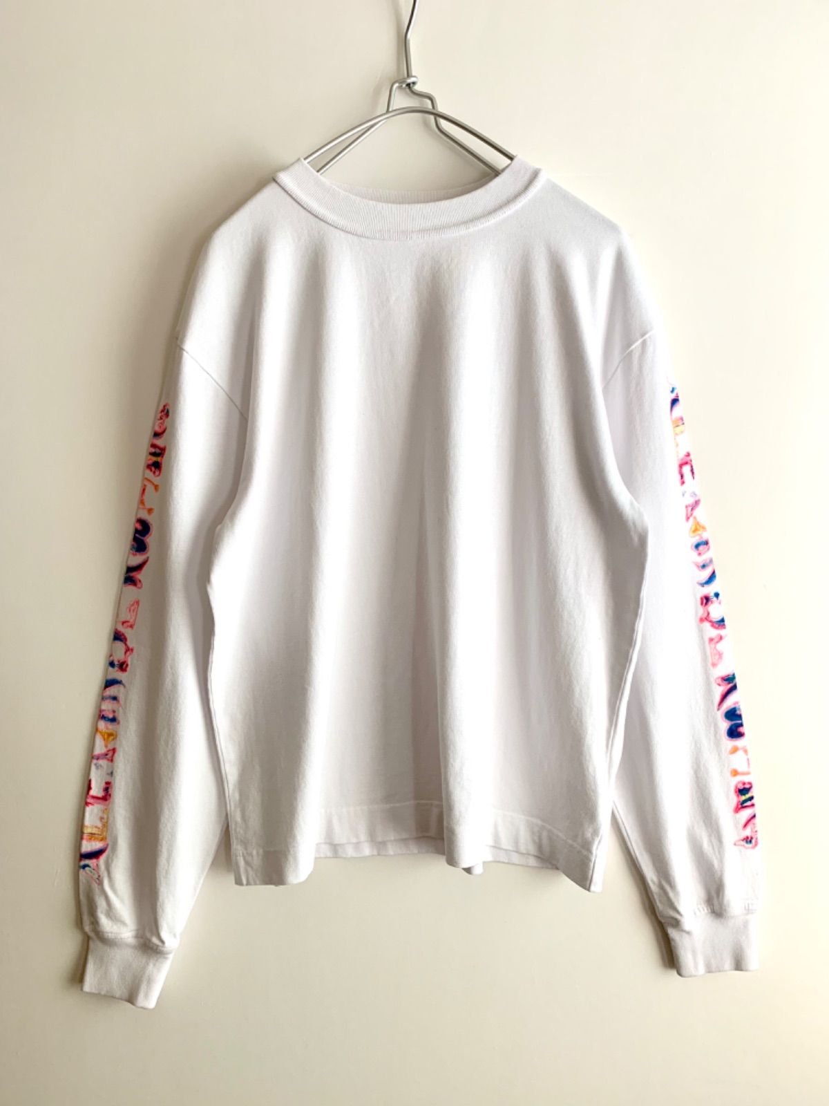 alexander wang ロゴロングTシャツ 新作☆【alexanderwang】ロゴ入りロングスリーブ T-shirts