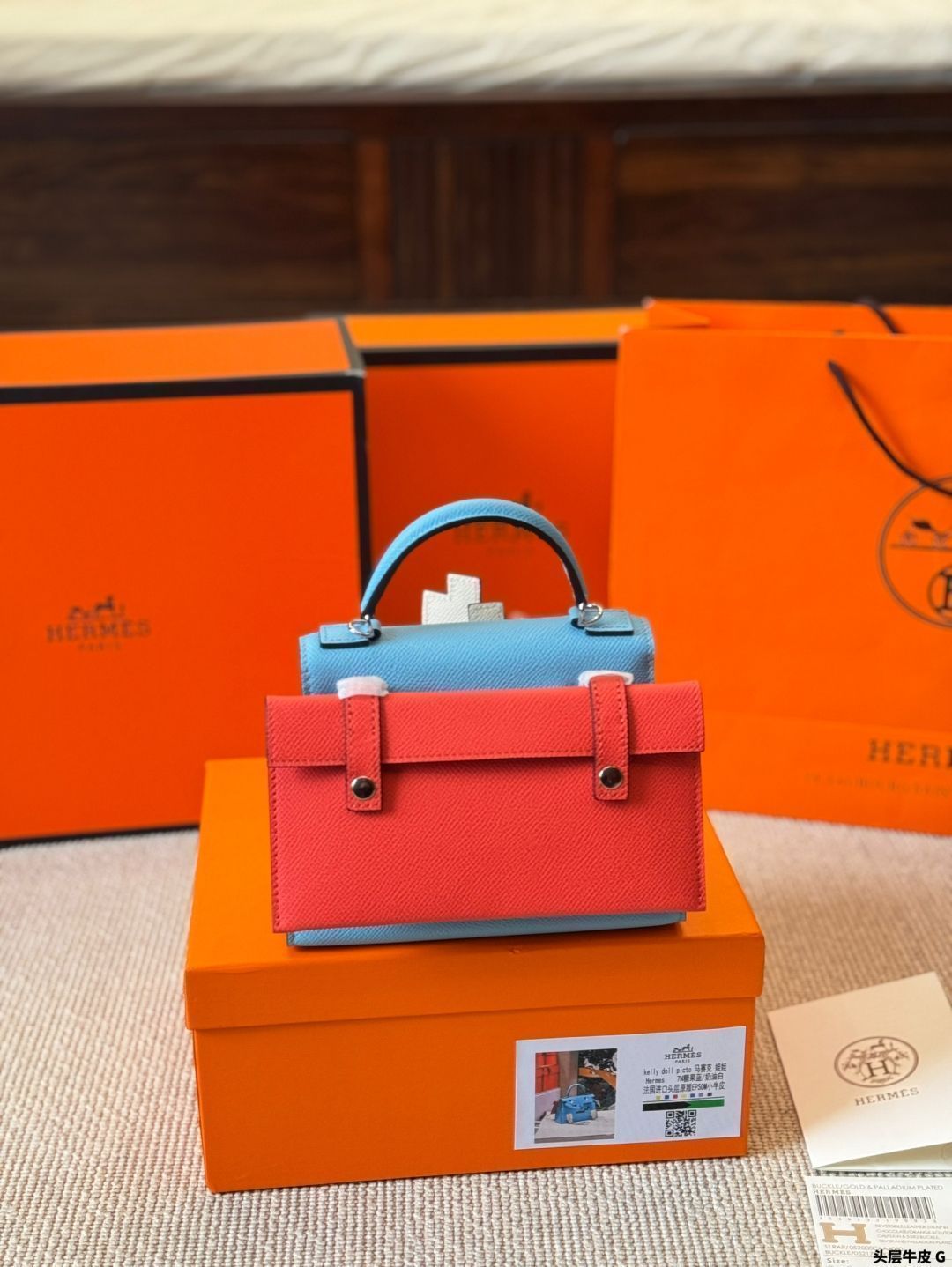 今日特価】Hermes Kelly 2025 年新作 ケリードールバッグ