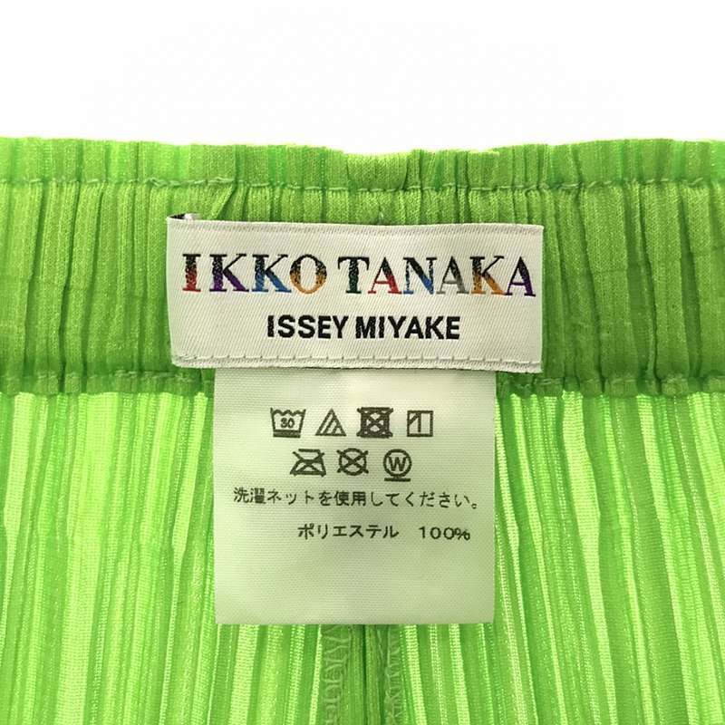 PLEATS Please ISSEY MIYAKE / プリーツプリーズイッセイミヤケ | 2020SS | × IKKO TANAKA 田中一光コラボ プリーツパンツ | 1 | グリーン | レディース