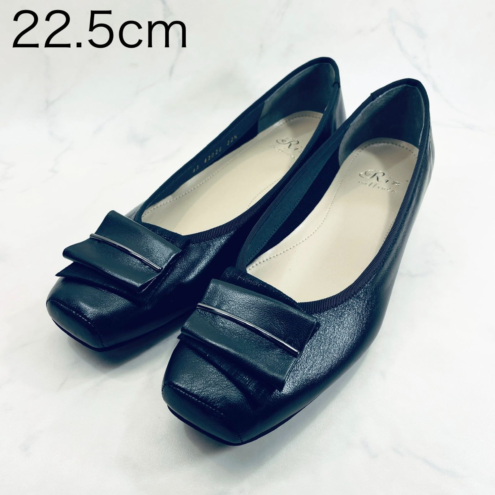 Margot Walker 超撥水] スクエアトゥ 超軽量 厚底 フラット