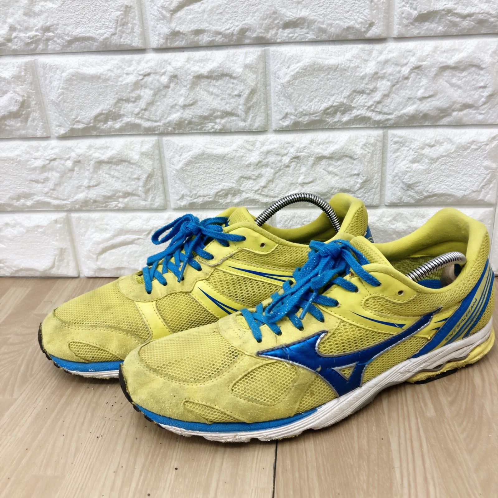 MIZUNO ミズノ スニーカー レモンイエロー メンズ 26.5cm E-4-5 - メルカリ