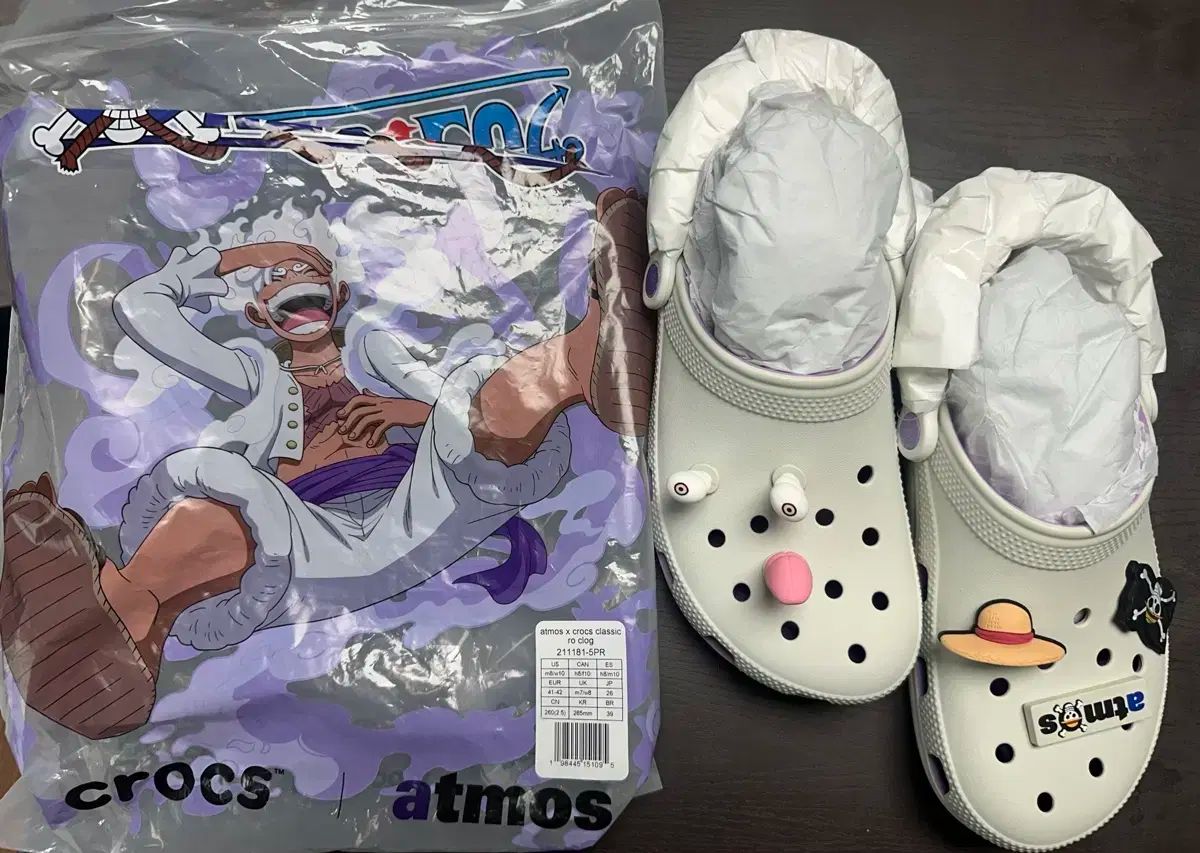 crocs クロックス x atmos アトモス ワンピース klogg クロッグ 260mm