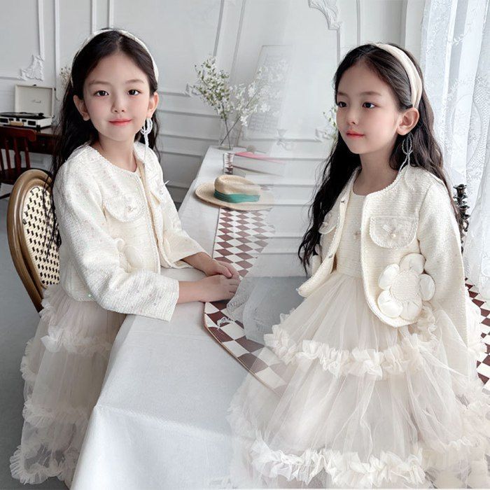 フォーマルスーツ 女の子 卒業式 スーツ 卒園式 スーツ 女の子 入学式 スーツ 子供服 女の子ドレス 2点セット 女の子 子供 フォーマル キッズ韓国 子供 女の子 セットアップ ワンピース ジャ