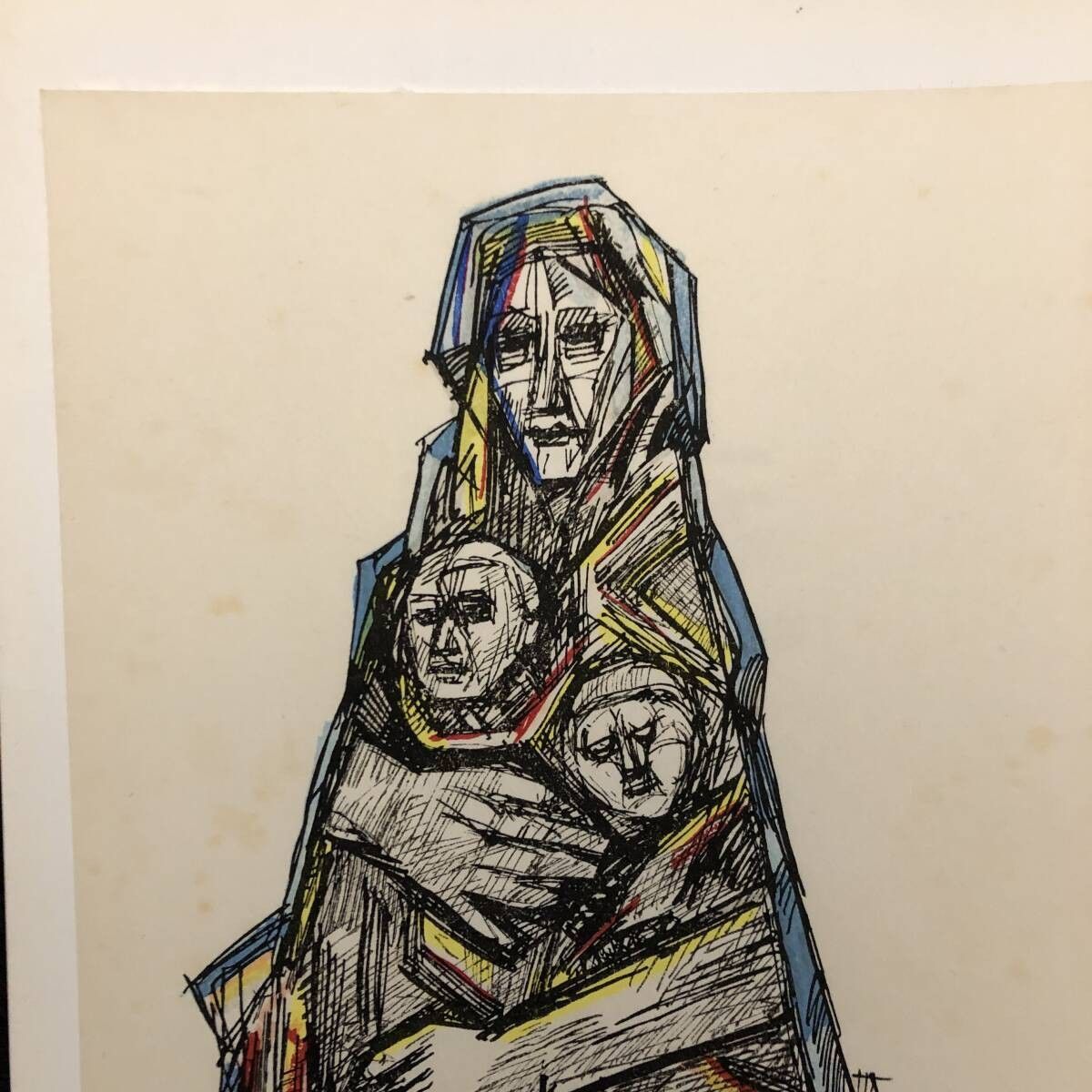 版画入】海老原喜之助「現代作家デッサン」昭和34年 芸艸堂 附録