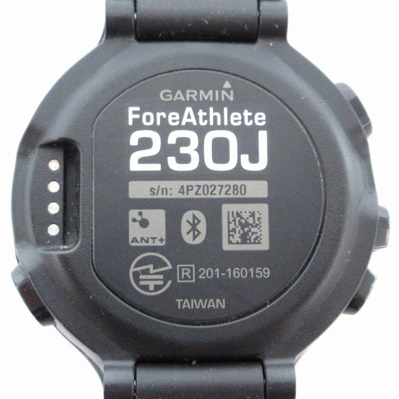 専用出品　GARMIN ForeAthlete 230J ブラック Garmin ガーミン ForeAthlete 230J 腕時計 スマートウォッチ