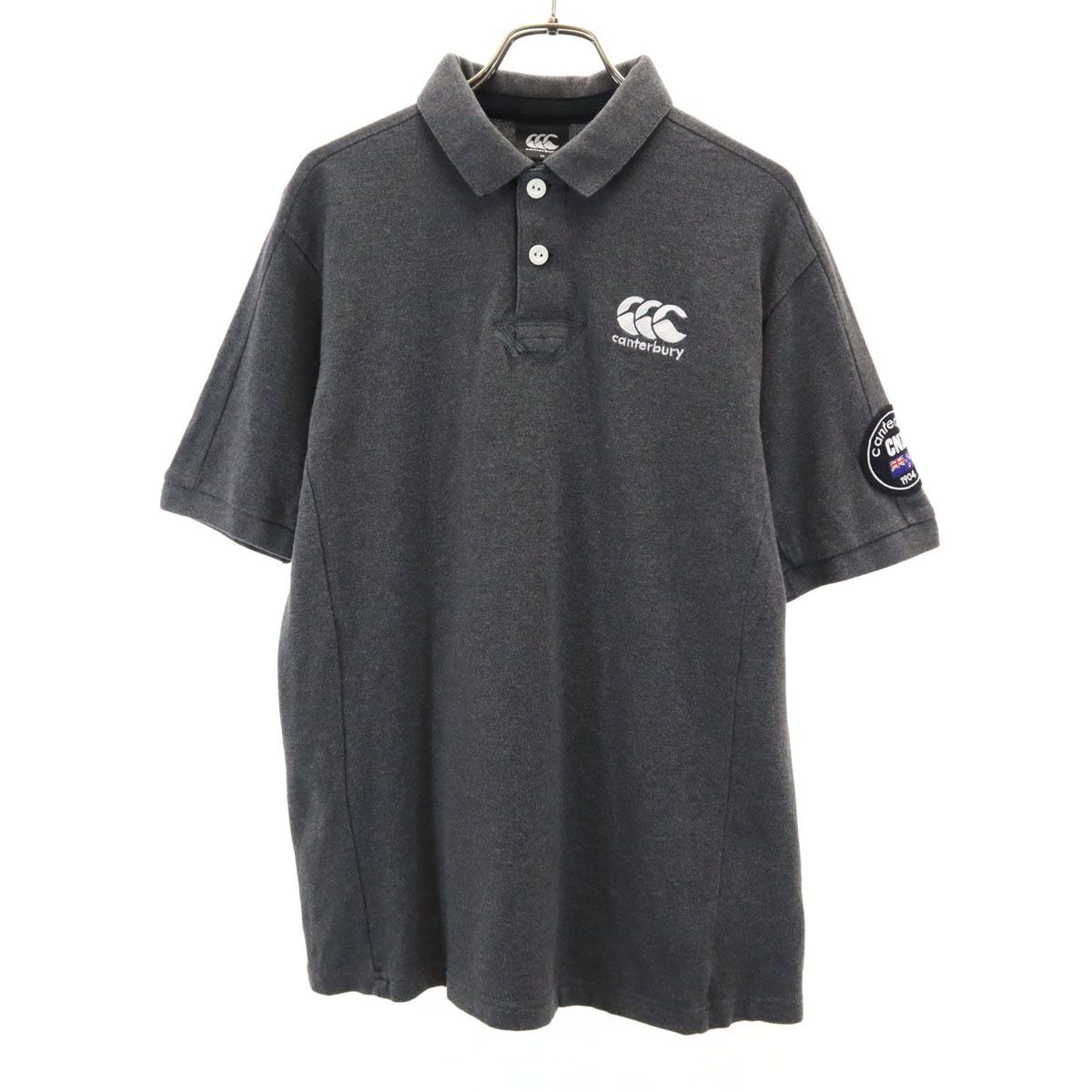 Canterbury of New Zealand ポロシャツ XL CANTERBURY OF NEW ZEALAND カンタベリー 半袖 ポロシャツ M
