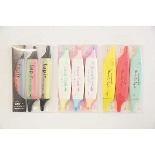 蛍光ペン テイパーシリーズ小型什器セット