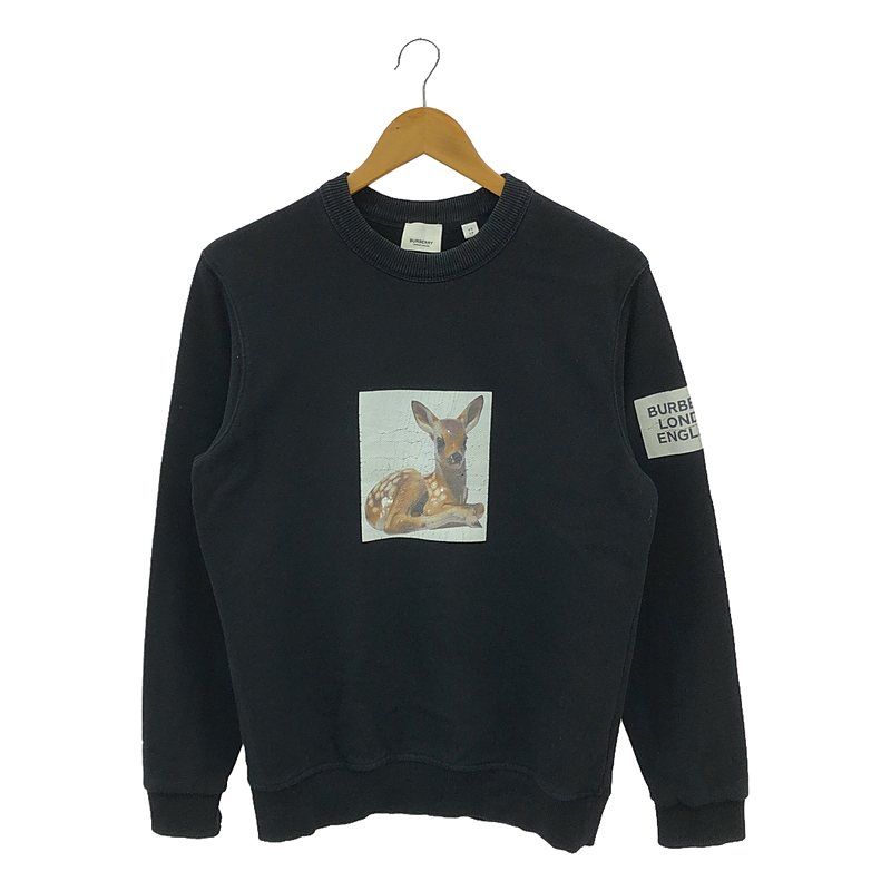 Burberry / バーバリー | Riccardo Tisci スウェット トレーナー | XS | ブラック | メンズ