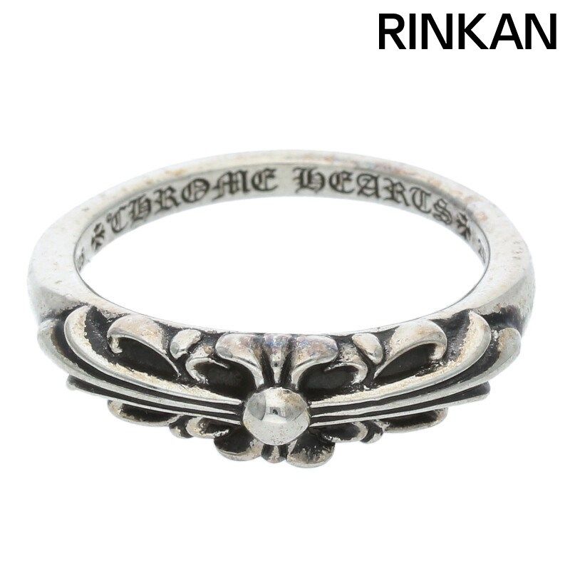 CHROME HEARTSベイビークラシックフローラルクロスリング　21号 クロムハーツベビークラシックフローラルクロスリング