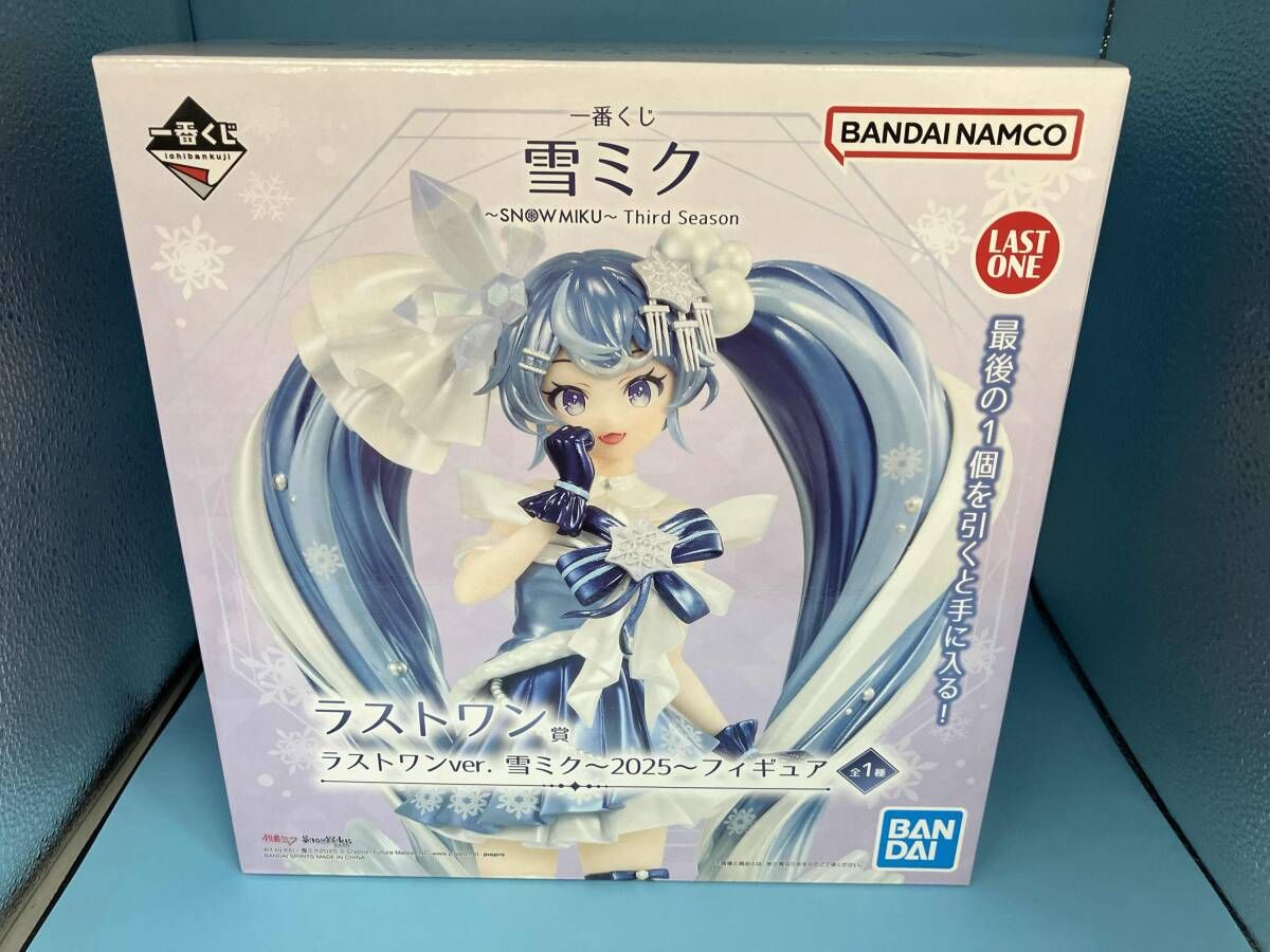 一番くじ　　A賞 ラストワン賞 雪ミク 2025年 フィギュア 中古】【未開封】雪ミク〜2025〜 ラストワンver. 「一番くじ 雪