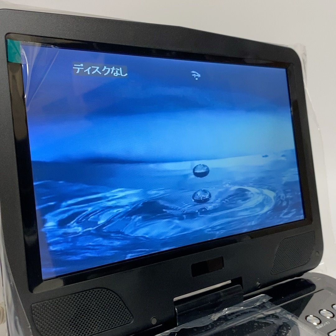 10インチ ワンセグ ポータブルDVDプレーヤー ZM-10WRECS テレビ