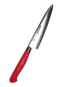 3営業日で発送 ハセガワ 抗菌 庖丁 ペティーナイフ １５㎝ＭＰＫ－１５０ レッド AKL08153A