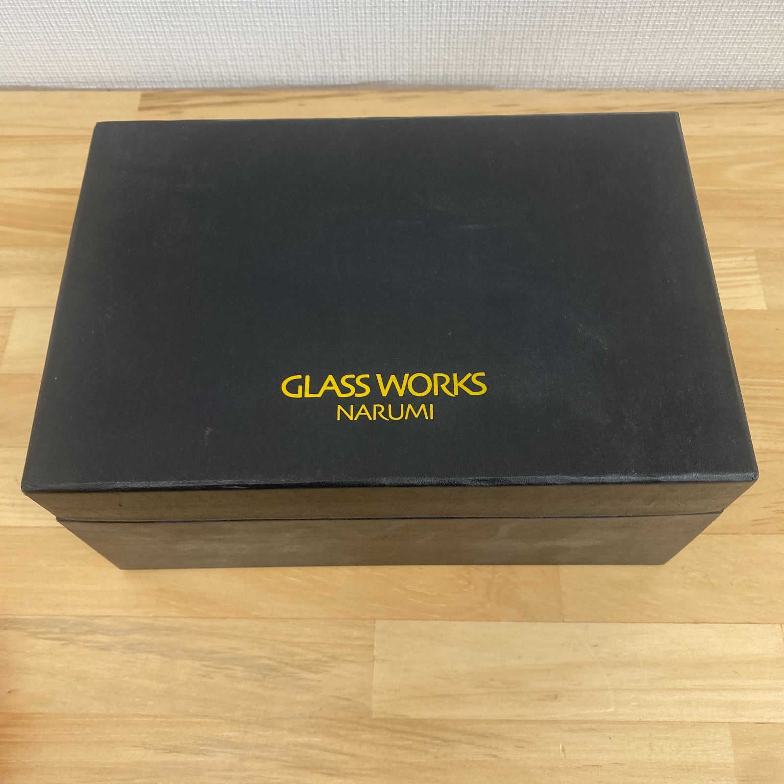 【新品未使用】GLASS WORKS NARUMI グラス　食器　切子　ペアファッションタンブラー