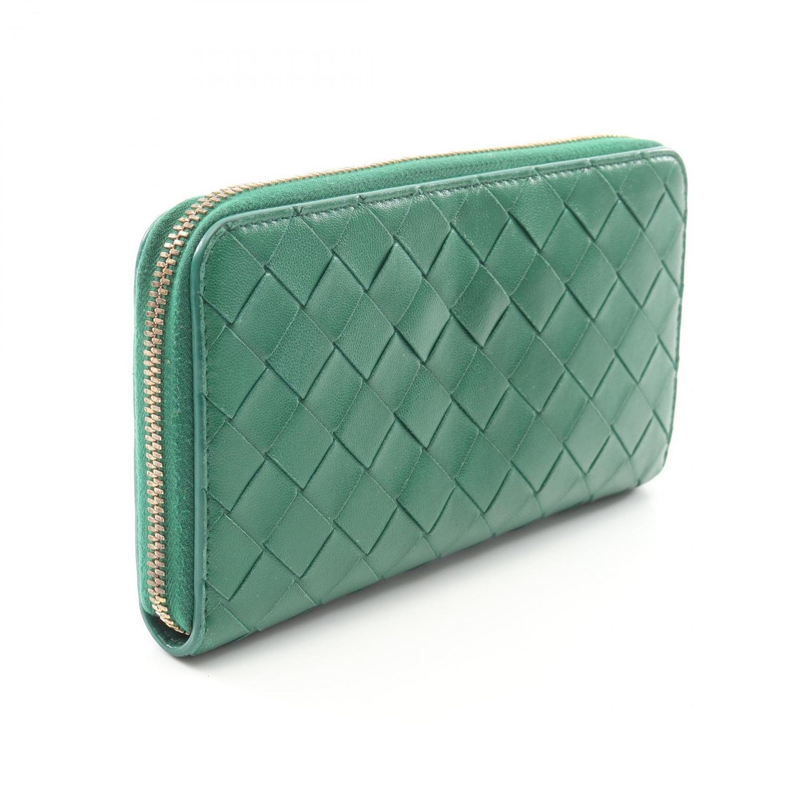 ボッテガヴェネタ BOTTEGA VENETA ラウンド長財布 イントレチャート 