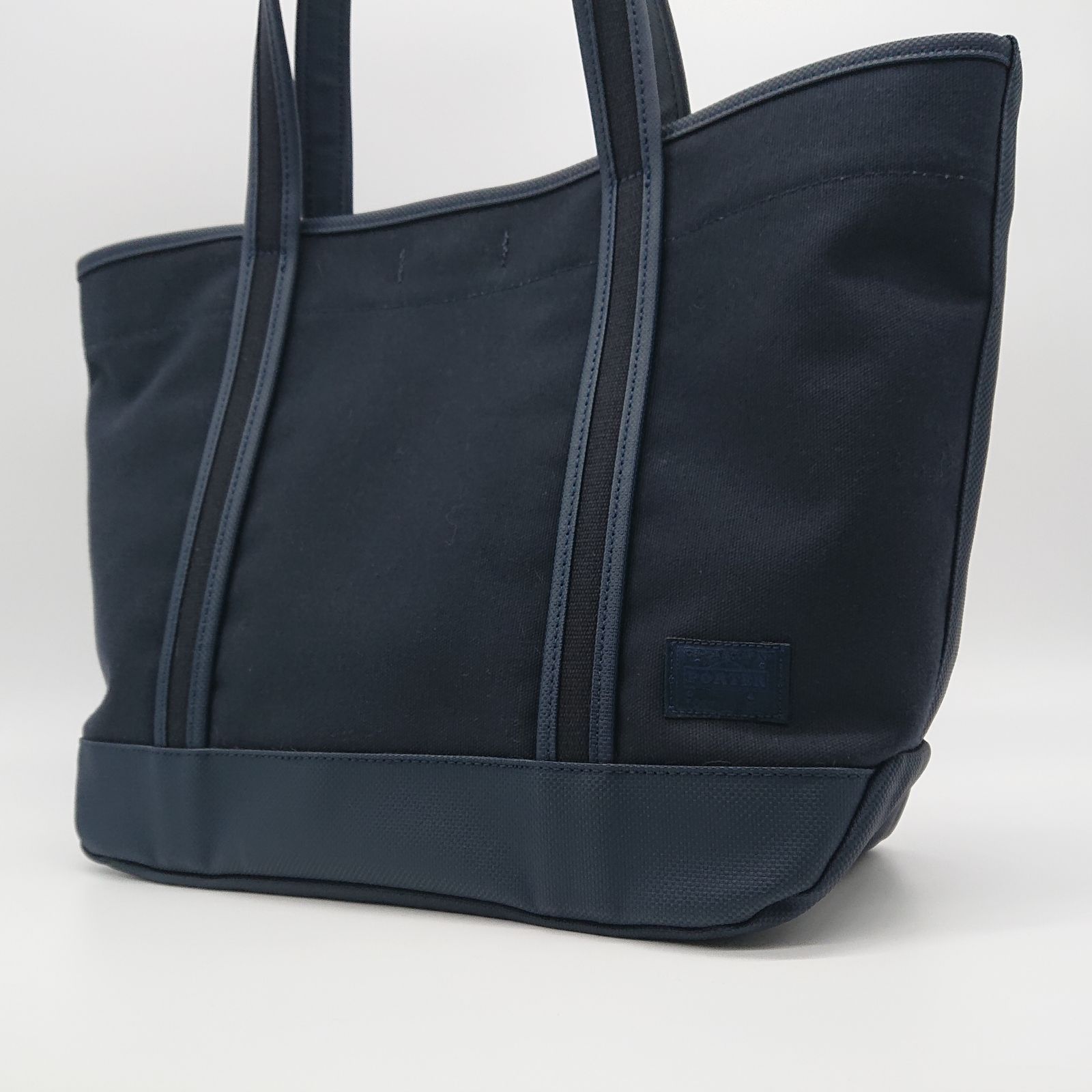 PORTER ポーター トートバック ボーイフレンド ネイビー ボーイフレンドトート トートバッグ(L)（トートバッグ）｜PORTER
