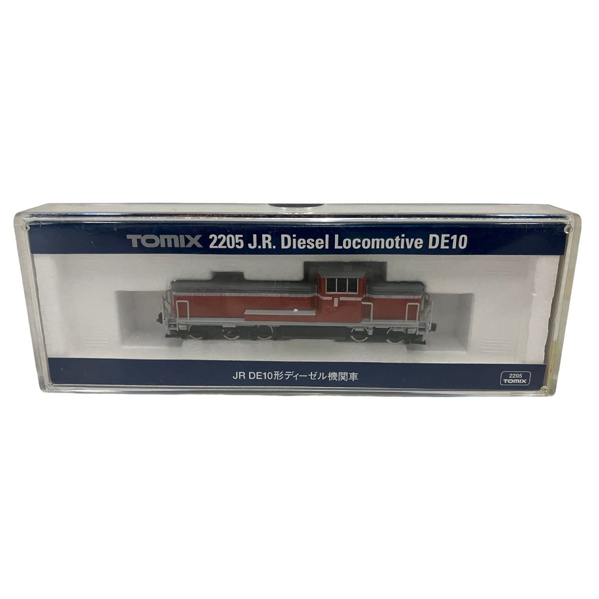 TOMIX 2205 国鉄DE10形 ディーゼル機関車 Nゲージ 鉄道模型 中古 B9315052