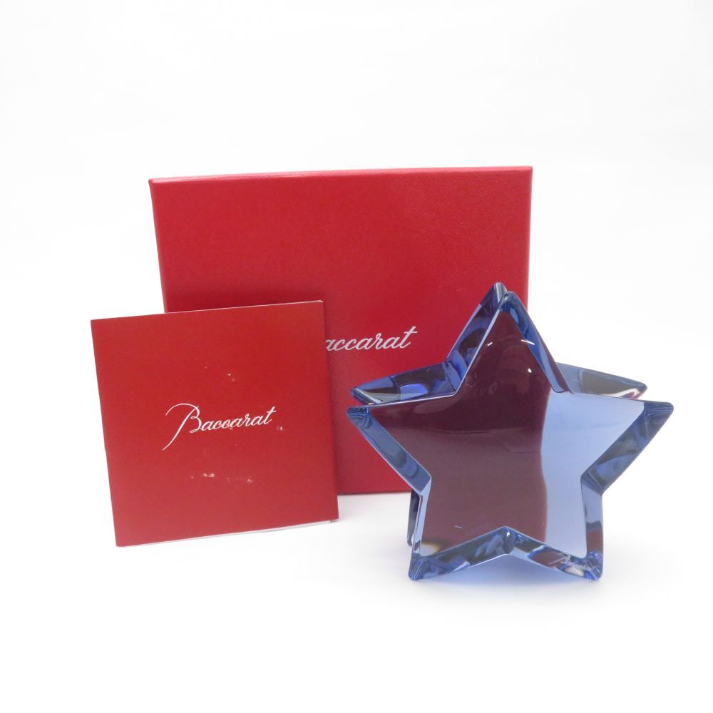 未使用 Baccarat バカラ ZINZIN ザンザン スター クリスタルオブジェ 1