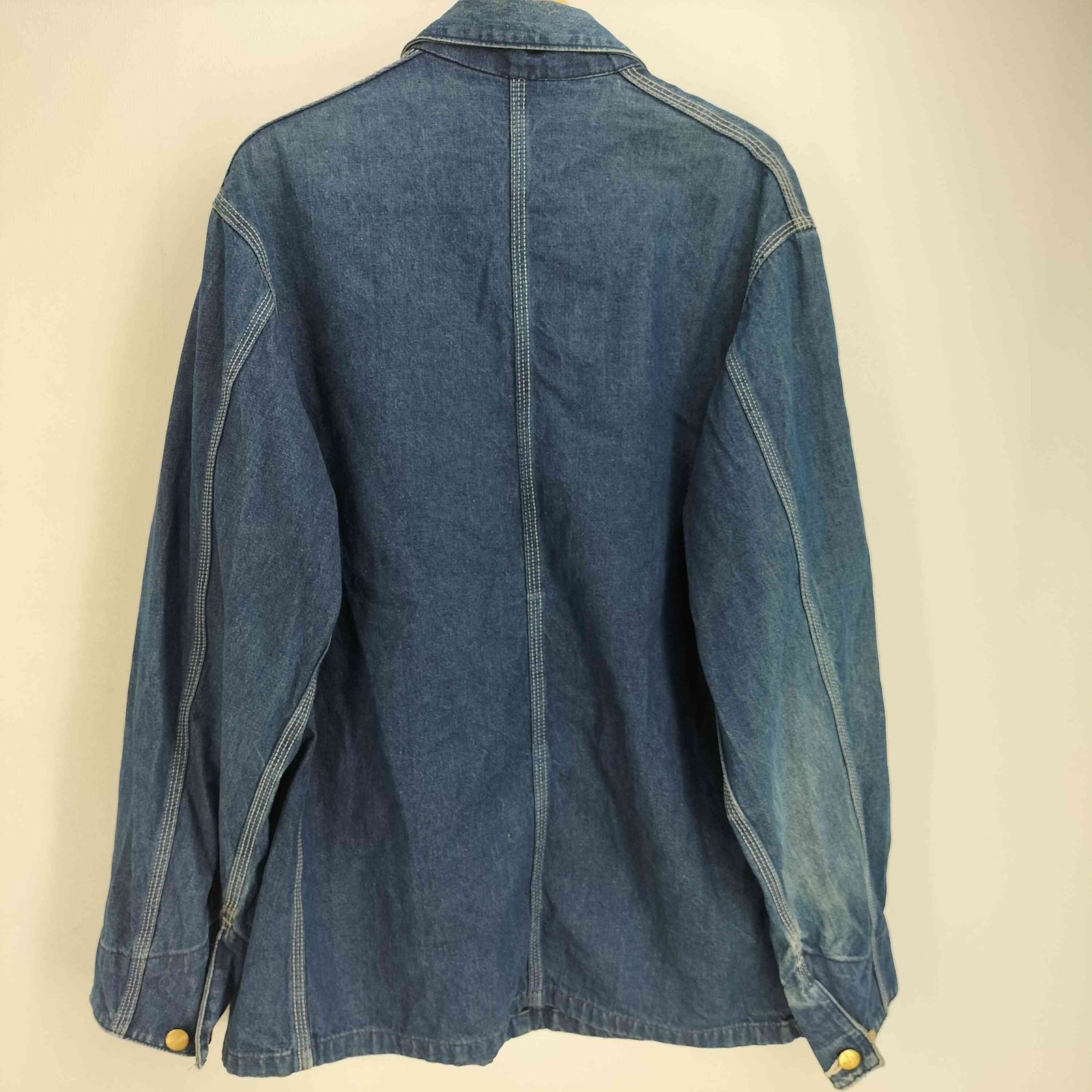 Carhartt カーハート デニム カバーオール ロゴ 濃紺 Carhartt カーハート デニム カバーオール ロゴ 濃紺