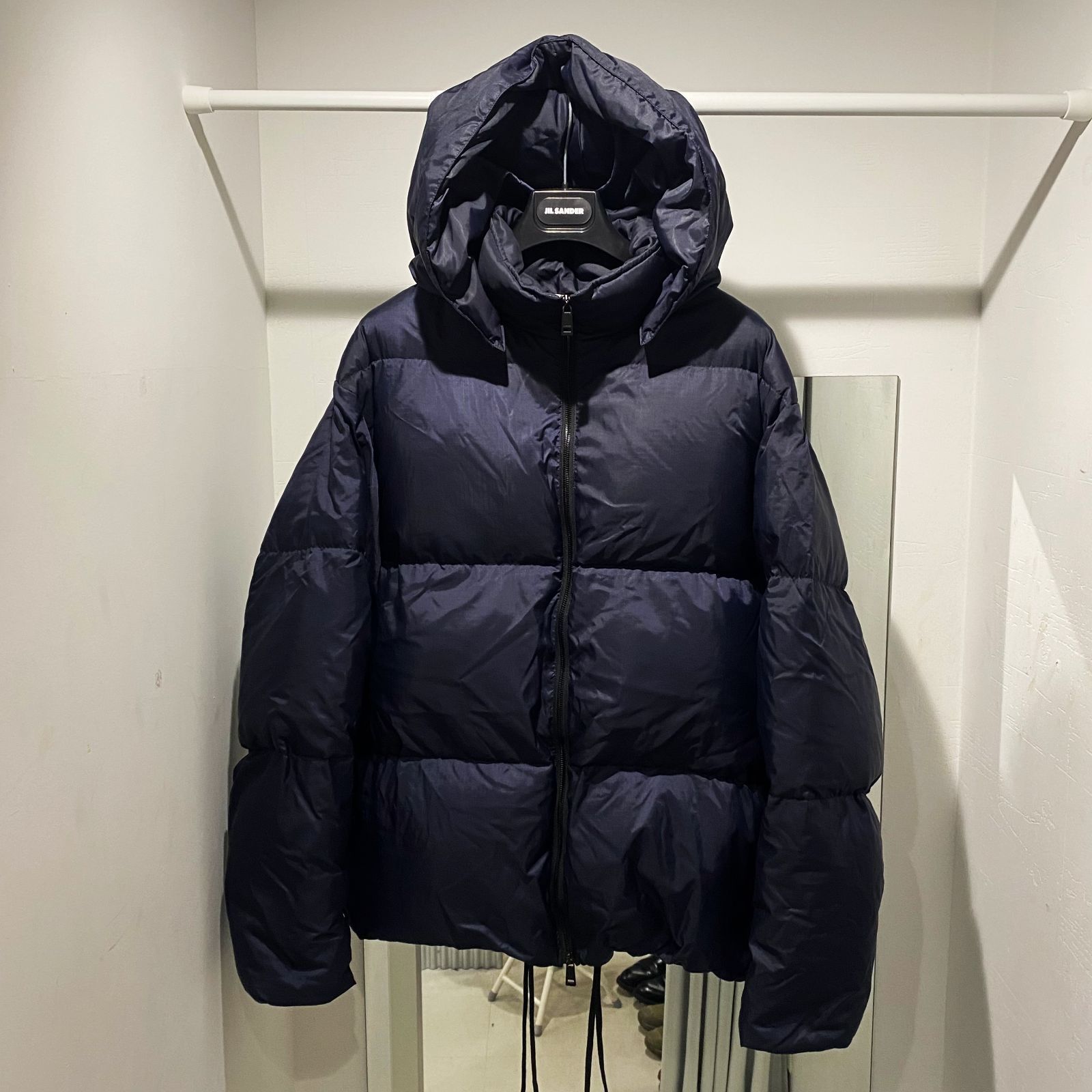 ［JIL SANDER］ ジルサンダー 中綿ジャケット 秋冬春 極美品 中古・古着通販】JIL SANDER (ジルサンダー) 中綿ジャケット レッド