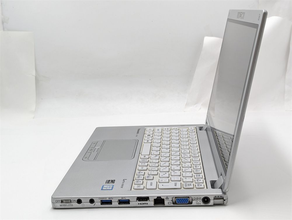 安さで勝負 タッチ 累積使用時間短 中古美品ノートPC Panasonic