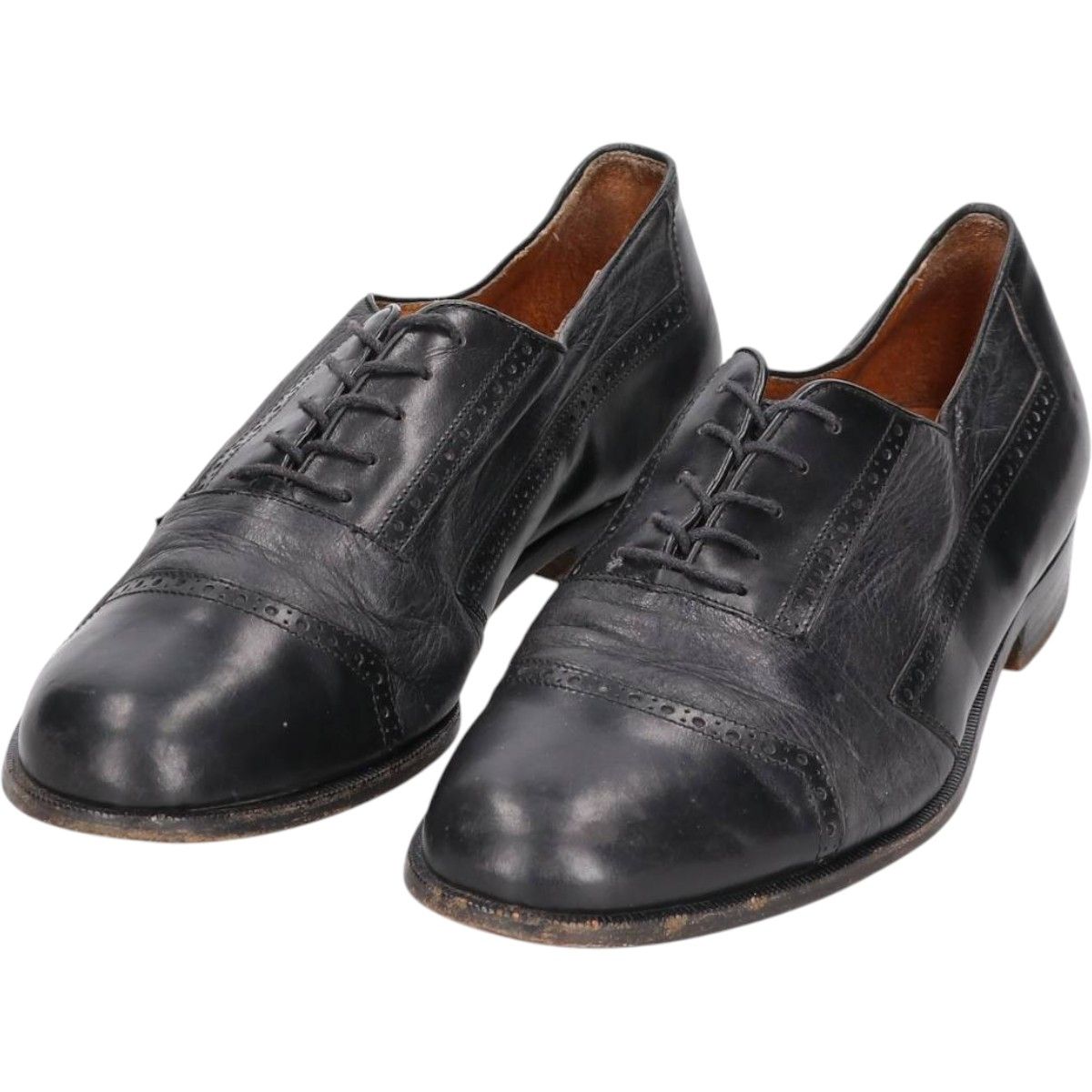 古着 ブルーノマリ Bruno Magli ストレートチップシューズ イタリア製 8 M メンズ27.5cm相当|saa013981