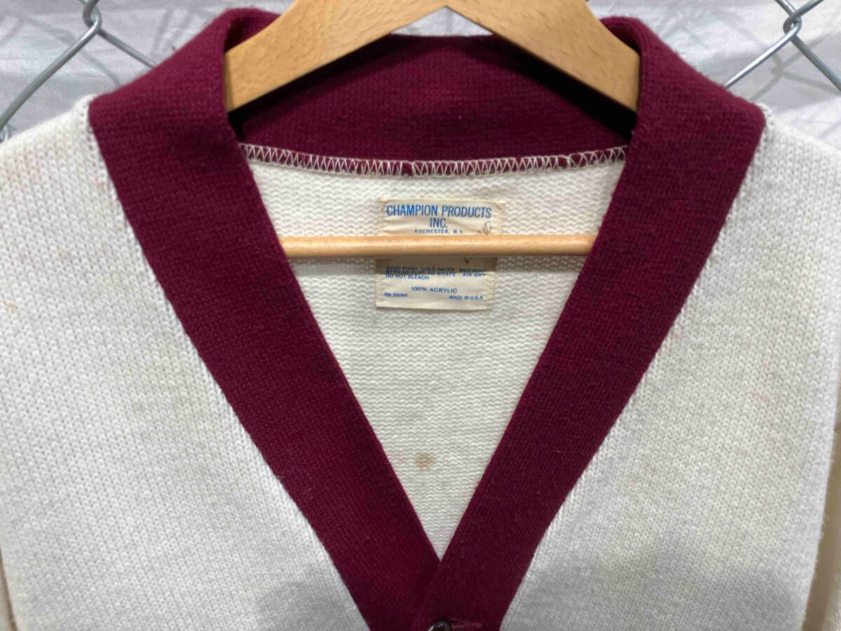 60s Champion PRODUCTS INC ニットカーディガン チャンピオン